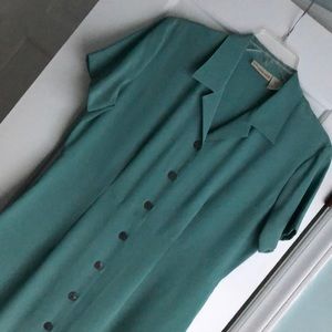 Ocean green Travelsmith dress